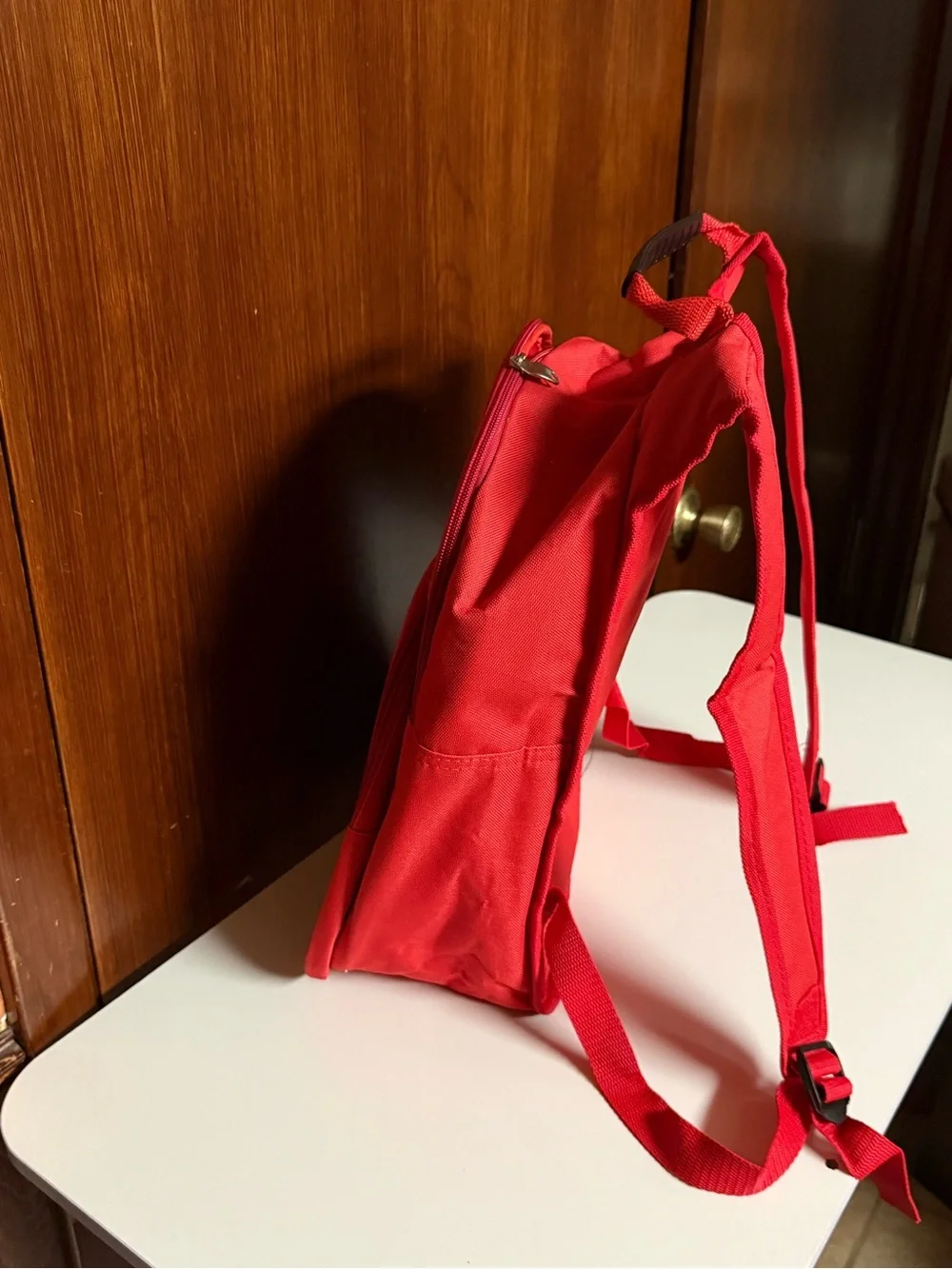 Celebrating Home Red Backpack - Lightweight Everyday Bag
